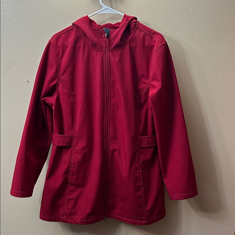Red Hooded Jacket